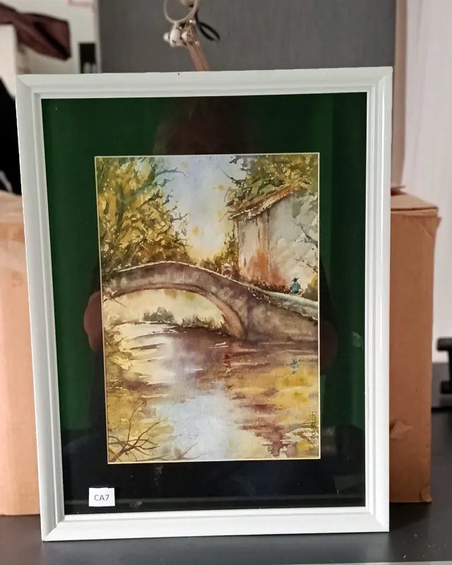 Aquarelle Le Pont